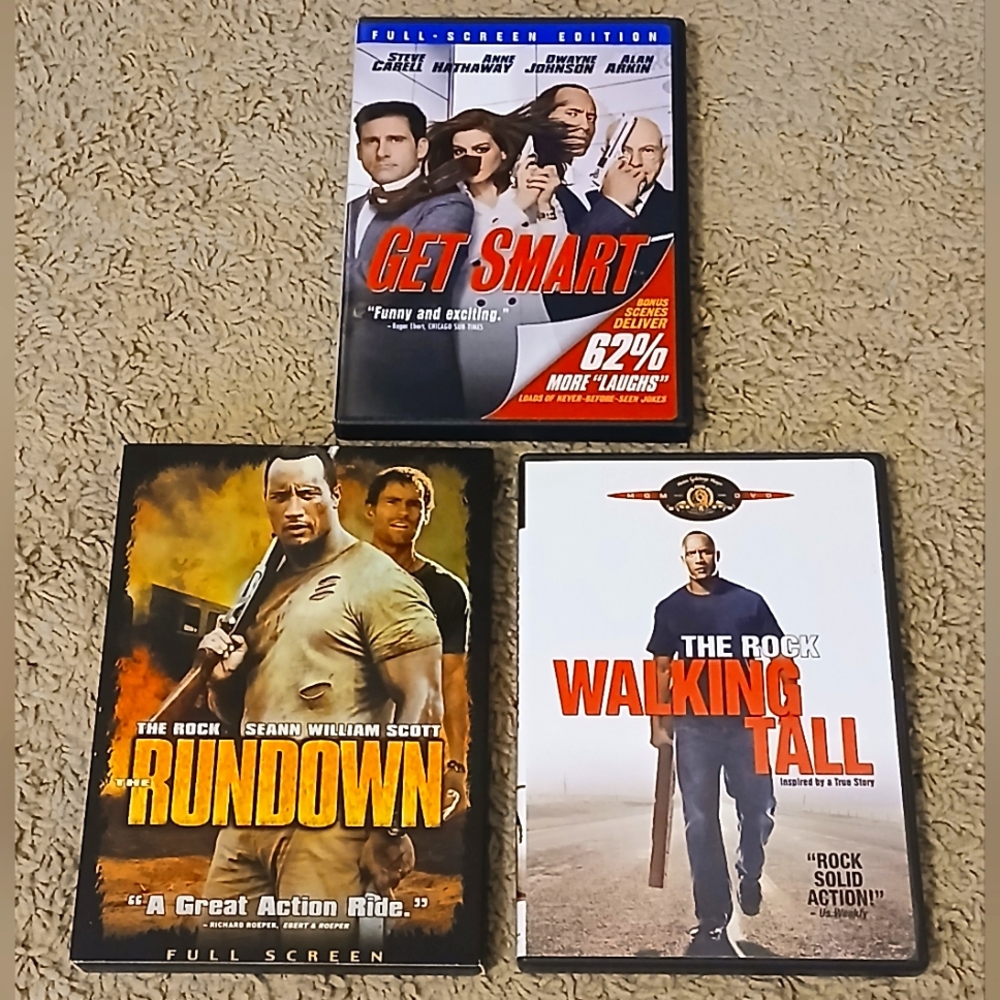 Dwayne Johnson (3 Movies) Bundle